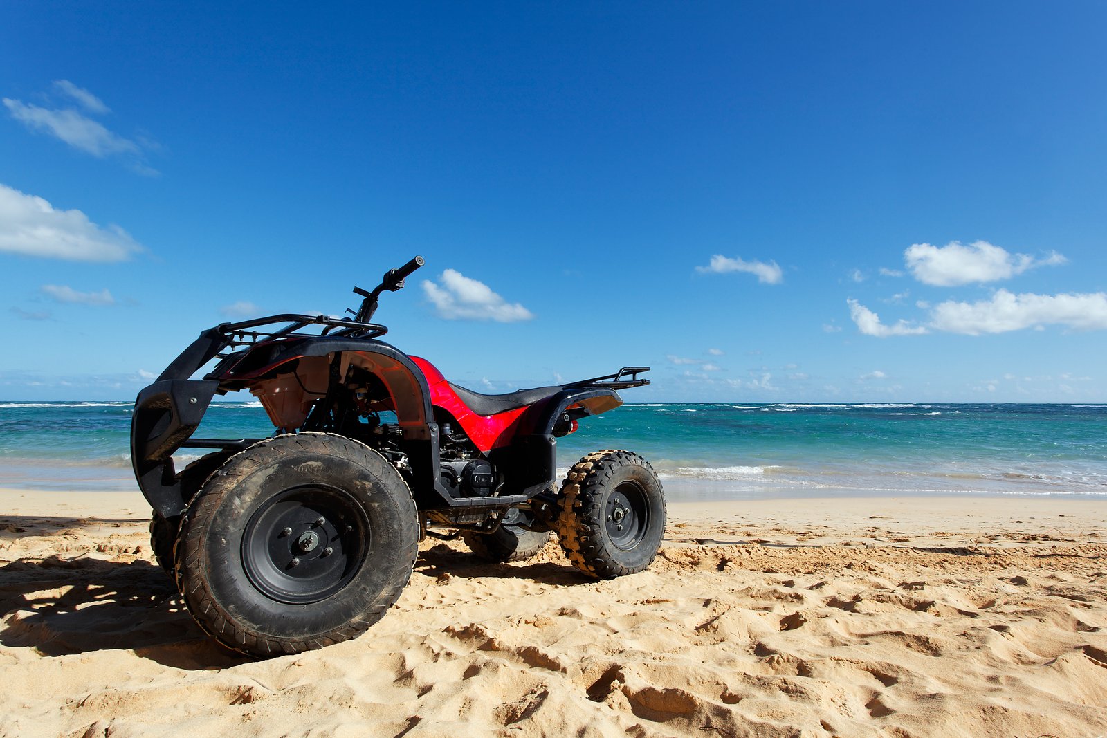 Quad biking